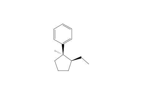 [(1R,2S)-2-ethyl-1-methylcyclopentyl]benzene