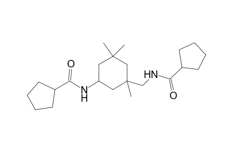 N-(3-{[(cyclopentylcarbonyl)amino]methyl}-3,5,5-trimethylcyclohexyl)cyclopentanecarboxamide