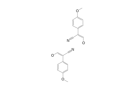 (E/Z)-2-(4-METHOXYPHENYL)-3-OXOPROPAN-1-NITRILE;ENOL-FORM