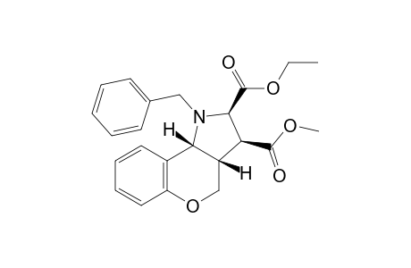 (2R,3S,3aS,9bR)-1-(phenylmethyl)-3,3a,4,9b-tetrahydro-2H-[1]benzopyrano[4,3-b]pyrrole-2,3-dicarboxylic acid O2-ethyl ester O3-methyl ester