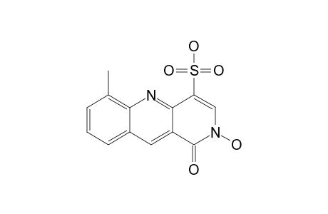 2-HYDROXY-6-METHYL-1-OXO-1,2-DIHYDROBENZO-[B]-[1,6]-NAPHTHYRIDINE-4-SULFONIC-ACID