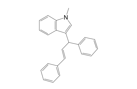 (E)-3-(1,3-diphenylallyl)-1-methyl-1H-indole