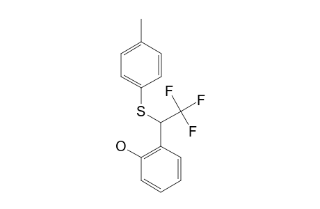 1,1,1-TRIFLUORO-2-(2-HYDROXYPHENYL)-2-(4-METHYLPHENYLTHIO)-ETHANE