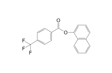 4-Trifluoromethylbenzoic acid, 1-naphthyl ester