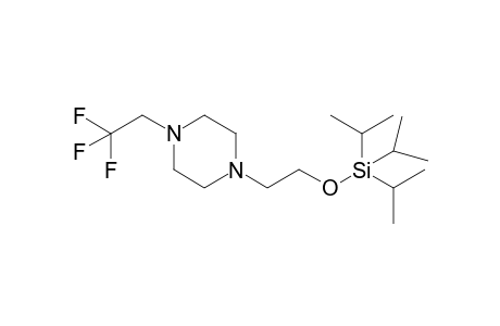 triisopropyl-[2-[4-(2,2,2-trifluoroethyl)piperazin-1-yl]ethoxy]silane