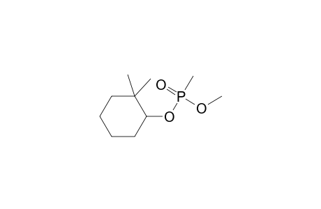 Phosphonic acid, methyl-, 2,2-dimethylcyclohexyl methyl ester