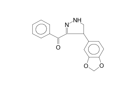 3-BENZOYL-4-(3,4-METHYLENEDIOXYPHENYL)-2-PYRAZOLINE