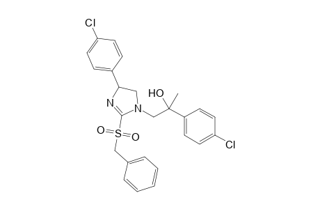 2-(Benzylsulfonyl)-1-N-[2-hydroxy-2-(4-chlorophenyl)propyl]-4-(p-chlorophenyl)-4,5-dihydro-imidazole