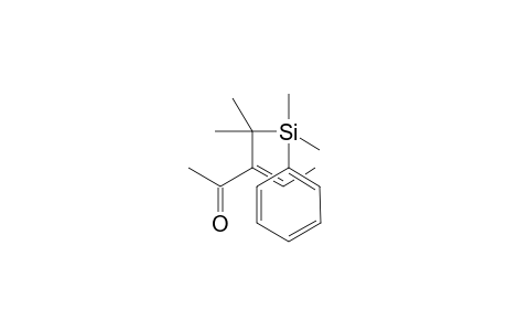 3-{1'-[Dimethyl(phenyl)silyl]-1'-methylethyl]pent-3-ene-2-one