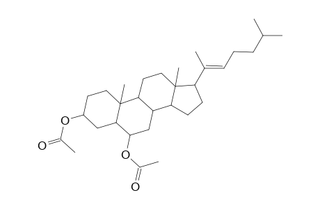 Cholest-20(22)-ene-3,6-diol, diacetate, (3.beta.,5.alpha.,6.alpha.)-