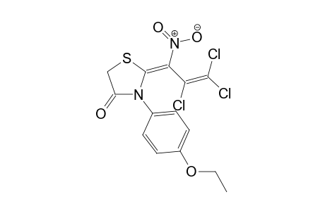 (Z)-3-(4-Ethoxyphenyl)-2-(2,3,3-trichloro-1-nitroallylidene)thiazolidin-4-one