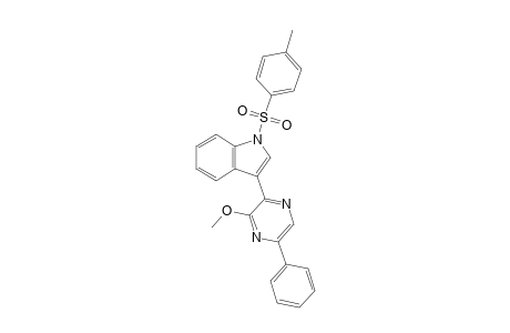 3-(3-methoxy-5-phenyl-2-pyrazinyl)-1-(4-methylphenyl)sulfonylindole
