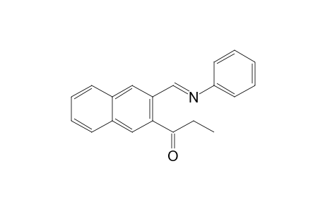 N-Phenyl-3-propionylnaphthyl-2-carbaldimine