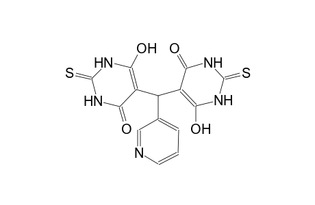 5,5'-(pyridin-3-ylmethylene)bis(6-hydroxy-2-thioxo-2,3-dihydropyrimidin-4(1H)-one)