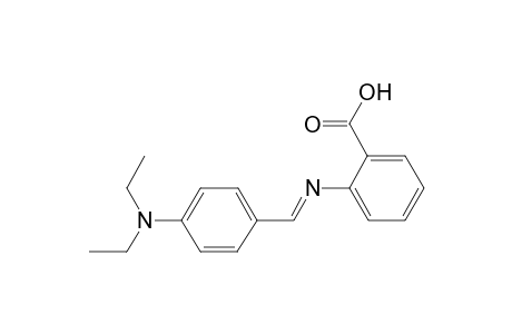 2-({[4-(diethylamino)phenyl]methylidene}amino)benzoic acid
