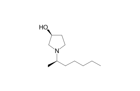 (3S)-1-[(1R)-1-methylhexyl]pyrrolidin-3-ol