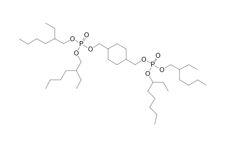 Phosphoric acid, [4-[[[bis[(2-ethylhexyl)oxy]phosphinyl]oxy]methyl]cyclohexyl]methyl 1-ethylhexyl 2-ethylhexyl ester