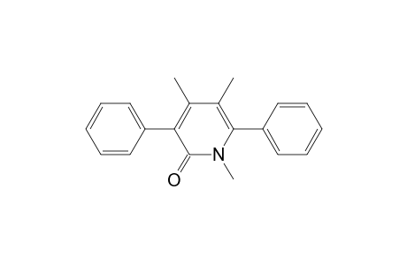 2(1H)-Pyridinone, 1,4,5-trimethyl-3,6-diphenyl-