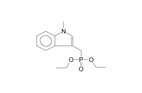 O,O-DIETHYL(1-METHYLINDOL-3-YLMETHYL)PHOSPHONATE