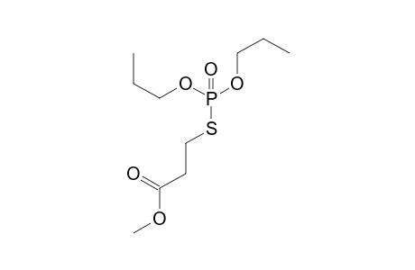S-(2-Methoxycarbonyl-ethyl) O,O-dipropyl thiophosphate