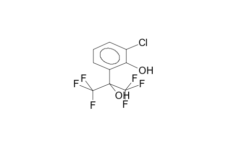 2-(ALPHA-HYDROXYHEXAFLUOROISOPROPYL)-6-CHLOROPHENOL