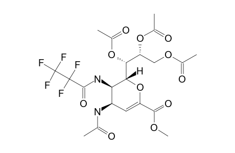 METHYL-4-ACETAMIDO-2,6-ANHYDRO-5-(2,2,3,3,3-PENTAFLUOROPROPANAMIDO)-7,8,9-TRI-O-ACETYL-3,4,5-TRIDEOXY-D-GLYCERO-D-TALO-NON-2-ENONATE