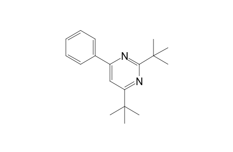 2,4-Bis(t-butyl)-6-phenylpyrimidine