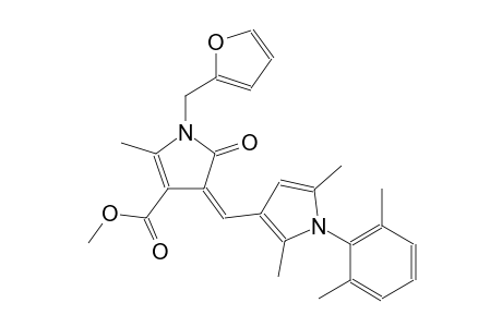 1H-pyrrole-3-carboxylic acid, 4-[[1-(2,6-dimethylphenyl)-2,5-dimethyl-1H-pyrrol-3-yl]methylene]-1-(2-furanylmethyl)-4,5-dihydro-2-methyl-5-oxo-, methyl ester, (4Z)-