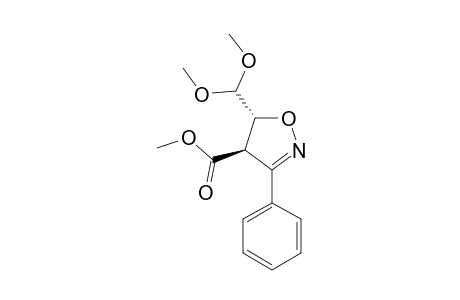METHYL-TRANS-5-DIMETHOXYMETHYL-3-PHENYL-4,5-DIHYDROISOXAZOLE-4-CARBOXYLATE