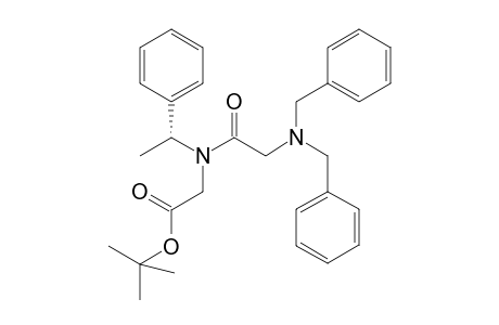 N-[(tert-Butoxycarbonyl)methyl]-N-[(R)-1-phenylethyl](N',N'-dibenzylamino)acetamide