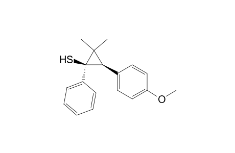 cis-3-(4-Methoxyphenyl)-2,2-Dimethyl-1-phenylcyclopropanethiol