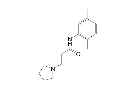 1-pyrrolidinepropanamide, N-(2,5-dimethylphenyl)-
