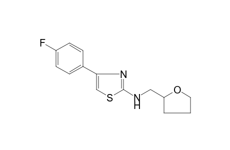 4-(4-Fluorophenyl)-N-(tetrahydro-2-furanylmethyl)-1,3-thiazol-2-amine