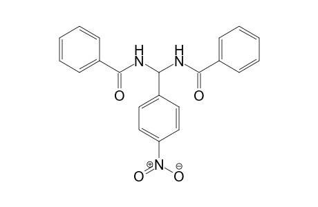 N-[benzamido-(4-nitrophenyl)methyl]benzamide
