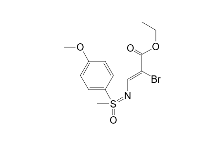 (Z)-N-(2- Bromo-2-ethoxycarbonyl)vinyl-S-(4-methoxyphenyl)-S-methyl sulfoximine