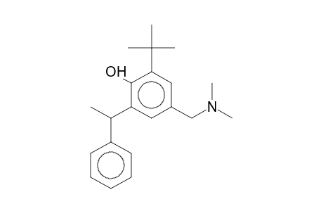2-tert-Butyl-4-(dimethylaminomethyl)-6-(a-methylbenzyl)phenol