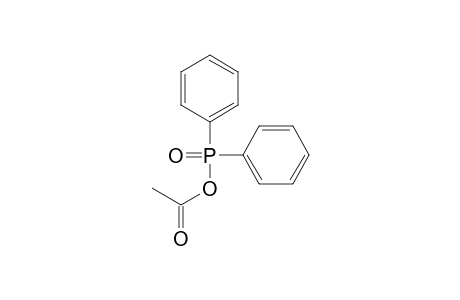 Acetic acid, anhydride with diphenylphosphinic acid