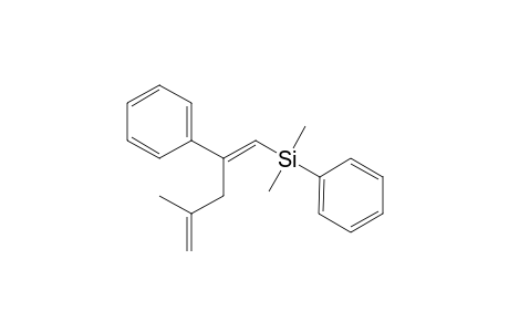 Dimethyl-[(1E)-4-methyl-2-phenyl-penta-1,4-dienyl]-phenyl-silane