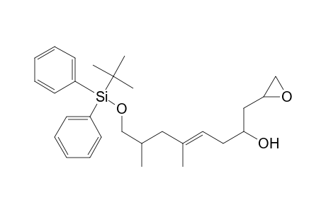 Oxiraneethanol, .alpha.-[6-[[(1,1-dimethylethyl)diphenylsilyl]oxy]-3,5-dimethyl-2-hexenyl]-, [2S-[2R*[S*(2E,5S*)]]]-