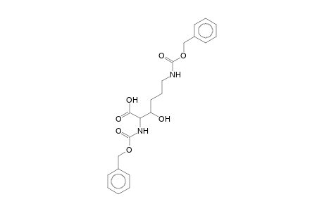 2,6-Bis([(benzyloxy)carbonyl]amino)-2,4,5,6-tetradeoxyhexonic acid