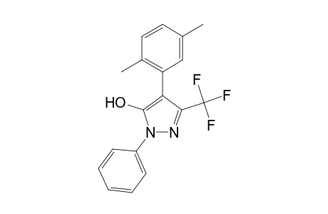 4-(2,5-Dimethylphenyl)-1-phenyl-3-(trifluoromethyl)-1H-pyrazol-5-ol