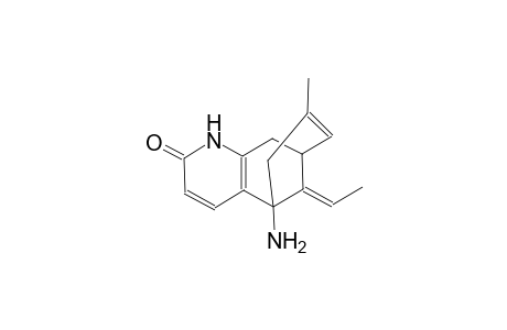 (1R,9R,13E)-1-amino-13-ethylidene-11-methyl-6-azatricyclo[7.3.1.0~2,7~]trideca-2(7),3,10-trien-5-one