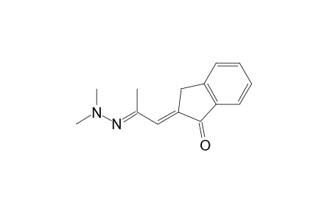 1H-Inden-1-one, 2-[2-(dimethylhydrazono)propylidene]-2,3-dihydro-