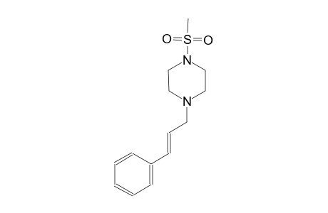 1-(methylsulfonyl)-4-[(2E)-3-phenyl-2-propenyl]piperazine