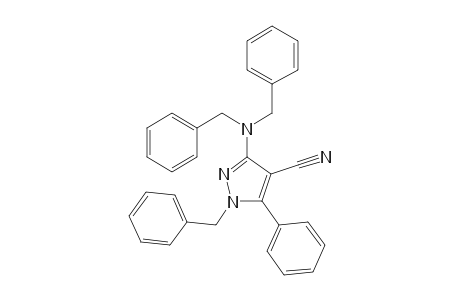 1-Benzyl-3-(dibenzylamino)-5-phenyl-1H-pyrazole-4-carbonitrile