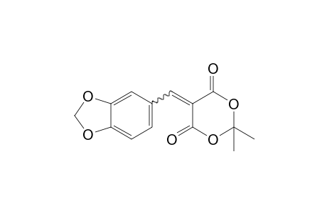piperonylidenemalonic acid, cyclic isopropylidene ester