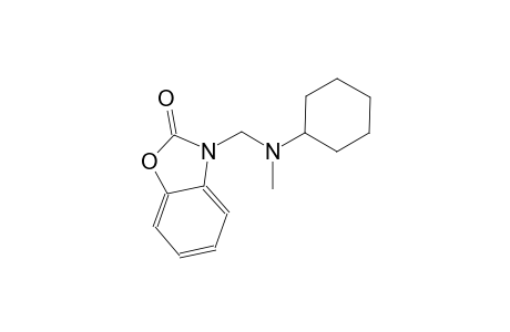 3-([Cyclohexyl(methyl)amino]methyl)-1,3-benzoxazol-2(3H)-one