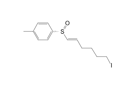 1-[(R)-[(E)-6-iodanylhex-1-enyl]sulfinyl]-4-methyl-benzene