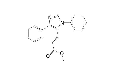 (E)-1-Phenyl-4-phenyl-5-acrylate methyl-1,2,3-triazole