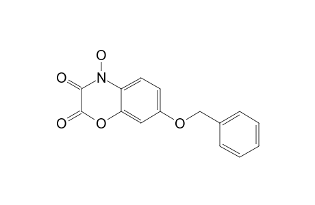 7-BENZYLOXY-4-HYDROXY-4H-2,3-DIOXO-1,4-BENZOXAZINE
